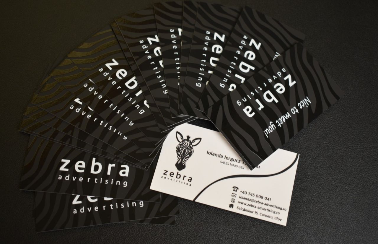 carte de vizita zebra advertising agtentie de publicitate 1