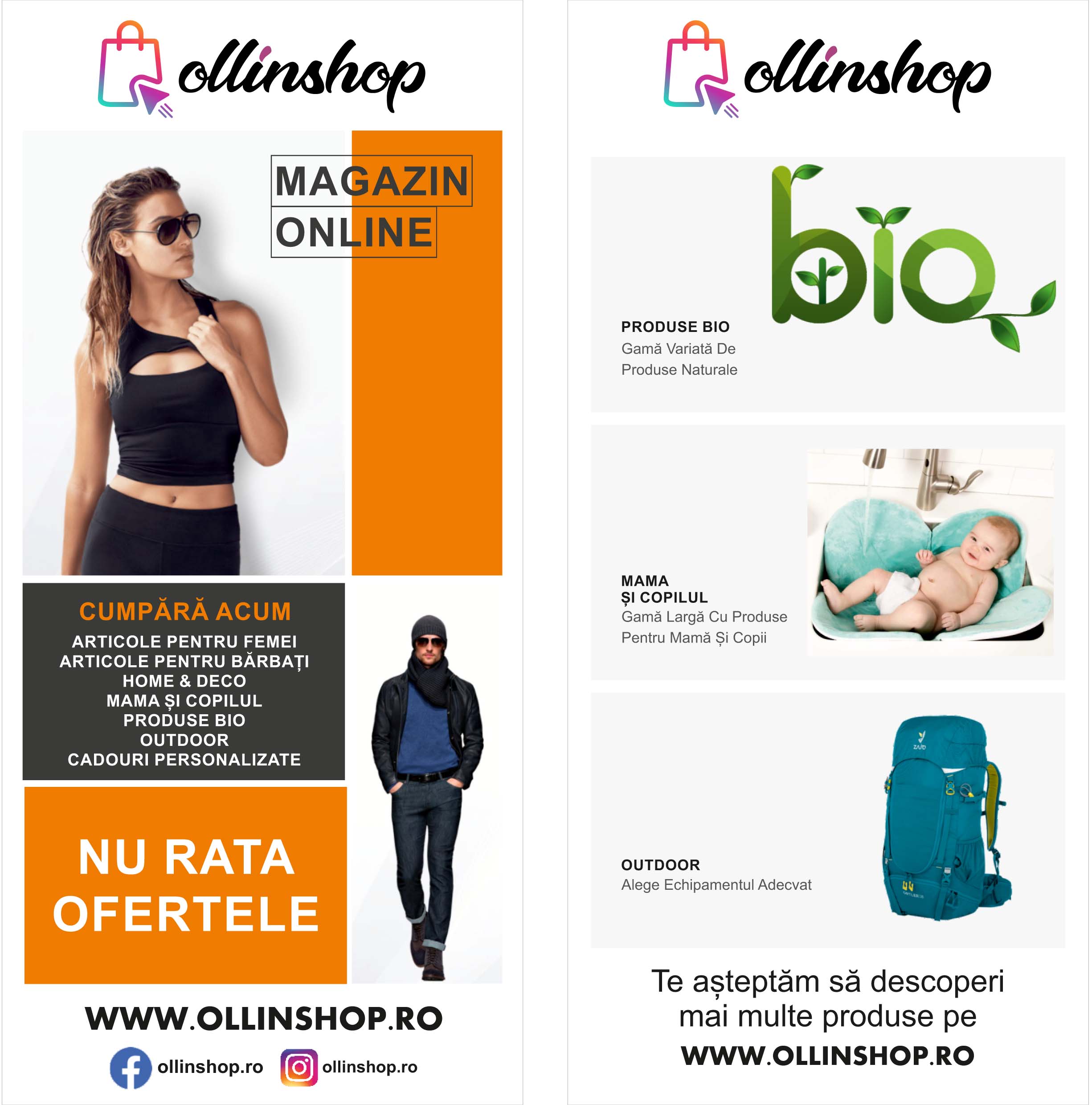 flyer ollinshop fara fundal