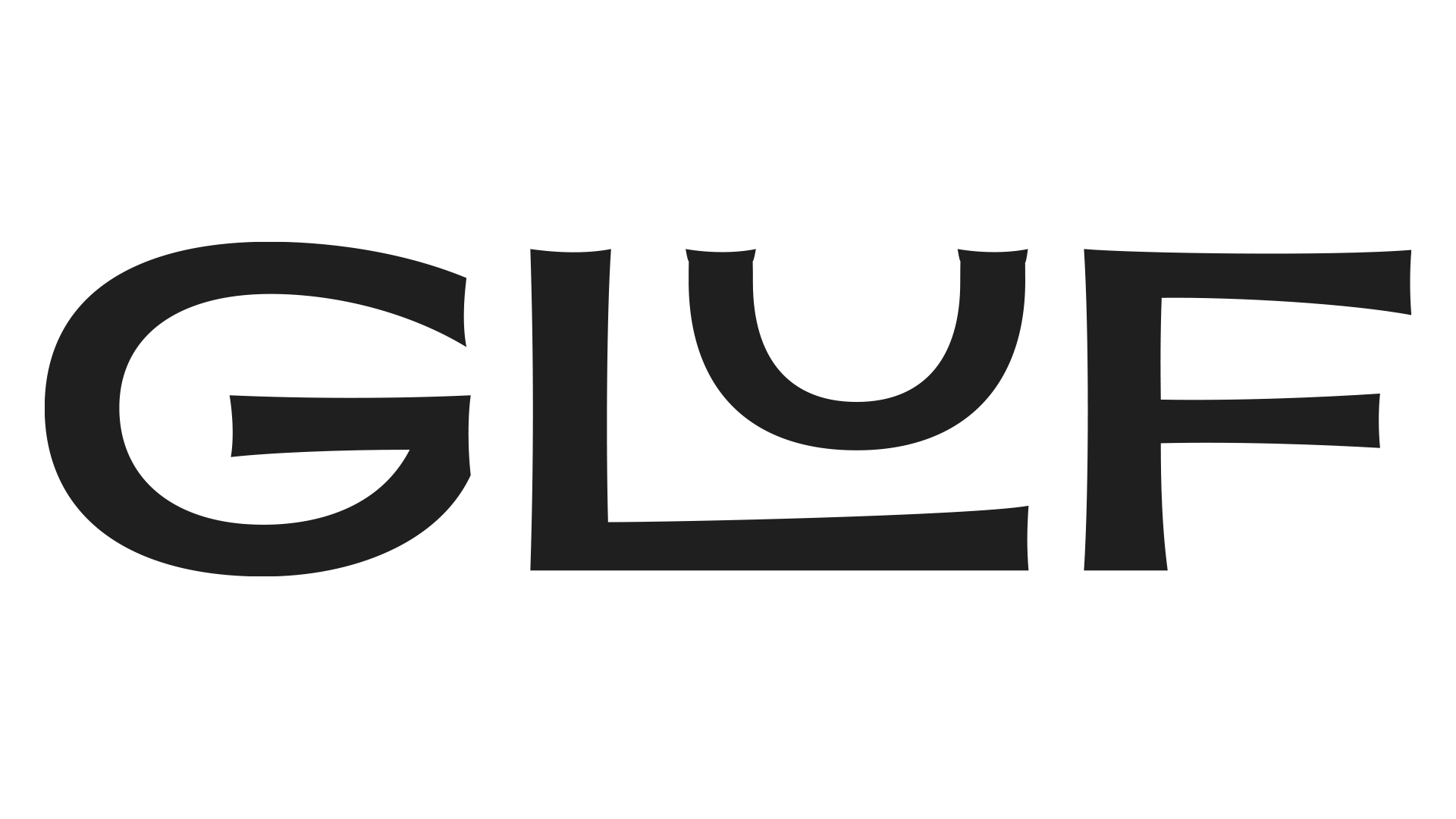 Logo Gluf Negru Desktop