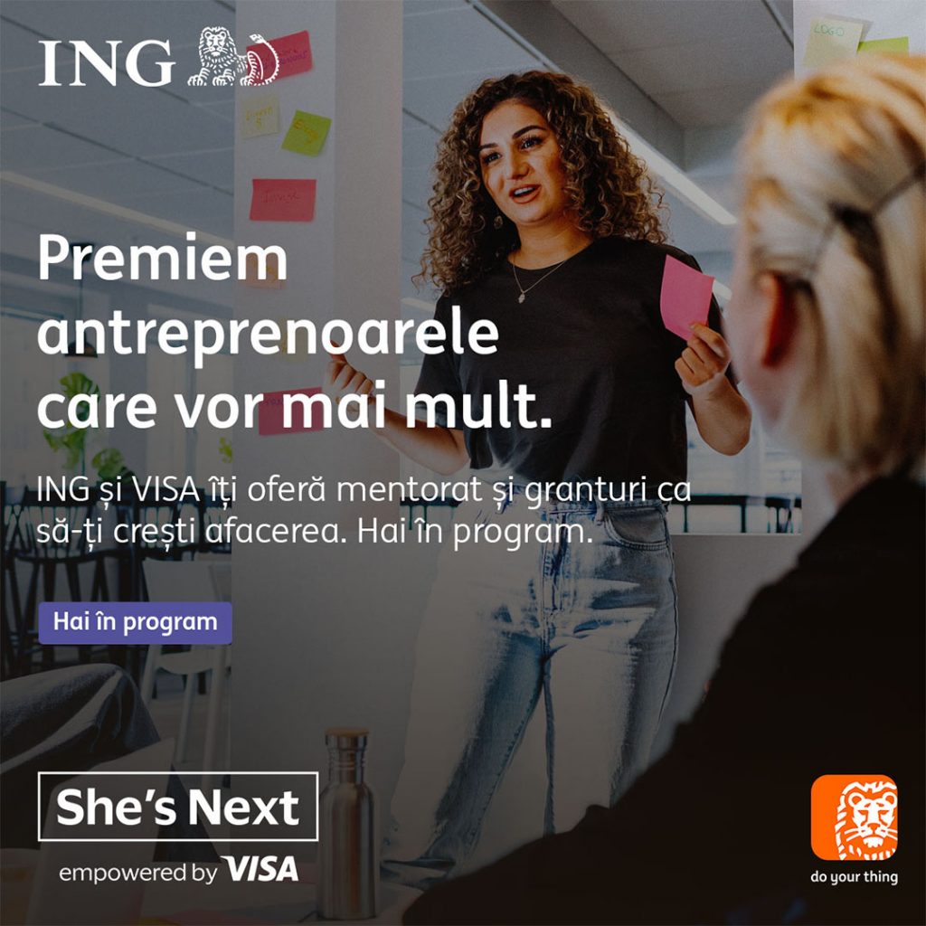 10 femei antreprenor finaliste în programul She's Next